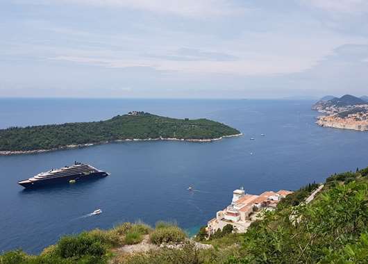 Ritz-Carlton Yacht Collection's Evrima in Dubrovnik